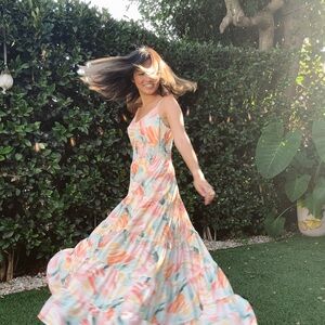 Floral Summer Maxi Dress